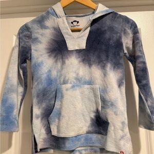 Appaman Blue Tie-Dye Kids Hoodie
